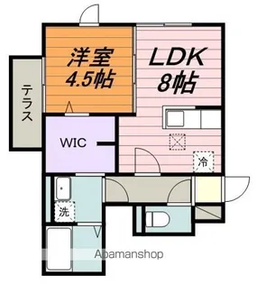 グレイスフィールド【1階】の間取り