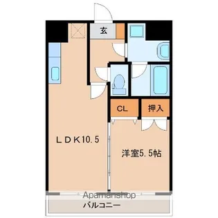 センチュリーコート6番館【2階】の間取り