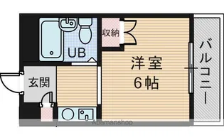 アメニティ服部【108.号室】の間取り