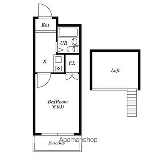 パレス小幡【1階】の間取り