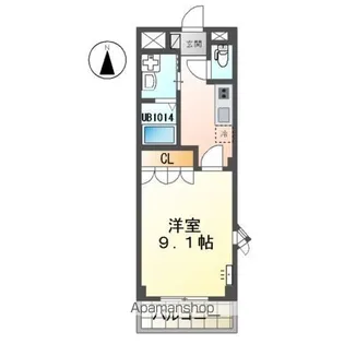 K.コオリナ【201号室】の間取り