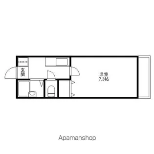 ヴィラワイエフ12【162号室】の間取り