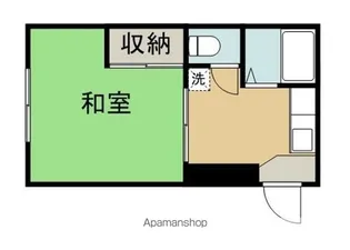 コーポクローバー【C号室】の間取り