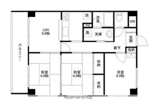 3LDKの間取り画像