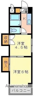 ミーシグマンション咲くら【405号室】の間取り