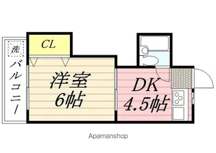 ロゼ幸町A棟【3階】の間取り