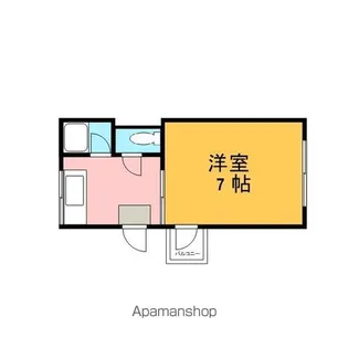 警固レトロビル【4階】の間取り