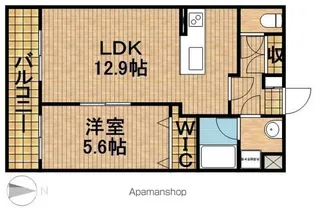 TIIDA【3階】の間取り