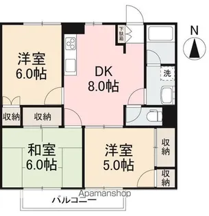 グリーンハイツサコ【101号室】の間取り