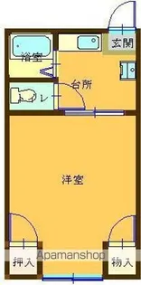 ファミール澤田B棟【1階】の間取り