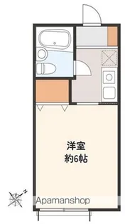 日昭ハイツ【1階】の間取り