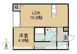 CUORE A棟【2階】の間取り