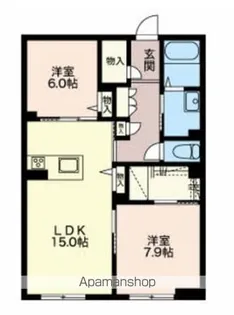 MASTTOWN ASTRAEA【1階】の間取り
