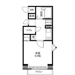メゾン・ド・ハタ【1階】の間取り