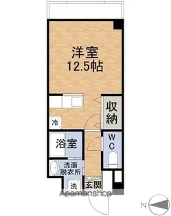 平井ビルⅥ【402号室】の間取り