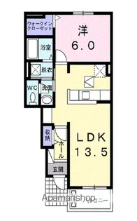 フェリジータⅢ【1階】の間取り