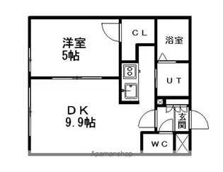 POSAひばりが丘【3階】の間取り