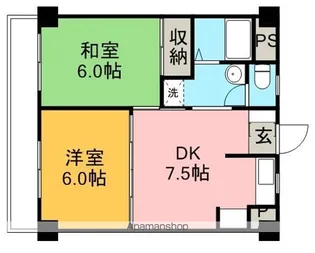 エスポアール川越【3階】の間取り
