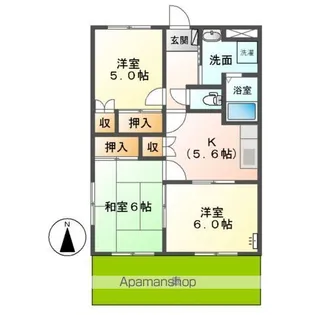 BEAUTIFUL LIFE【1階】の間取り