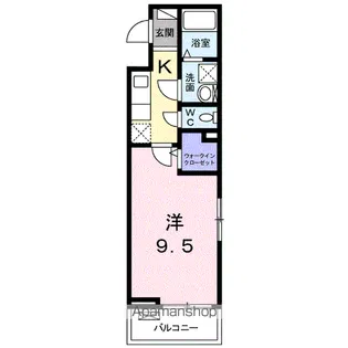 エレガンテ【3階】の間取り