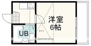 ウォールデン御門台【B201号室】の間取り
