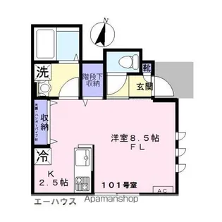 AーHOUSE(エーハウス)【1階】の間取り