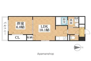 ピエナ【1階】の間取り