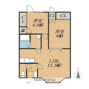 SMARTⅠ【1階】の間取り