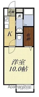 ドミール竹内2【102号室】の間取り