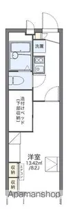 レオパレスルーラル【104号室】の間取り