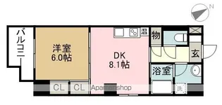 センチュリーパーク千年【7階】の間取り