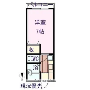 メンバーズエイト【1階】の間取り