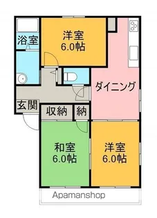 レーベンハイム【2階】の間取り