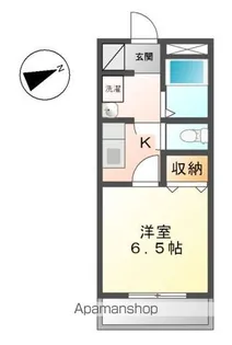 クレールアツタ【3階】の間取り