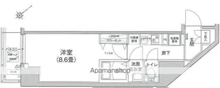 アイルノヴェル駒込【12階】の間取り