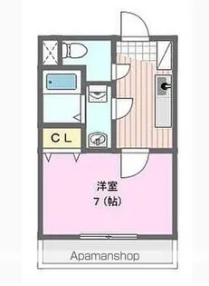 ジュネス半田【1階】の間取り