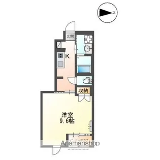 ルミエール宮路【103号室】の間取り