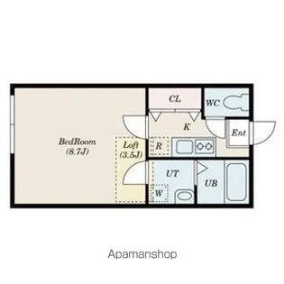 SERENDIP【1階】の間取り