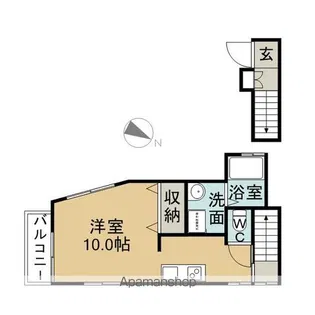 エビーバ【2階】の間取り