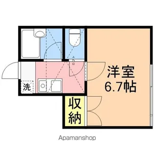 コテージプラネット【1階】の間取り
