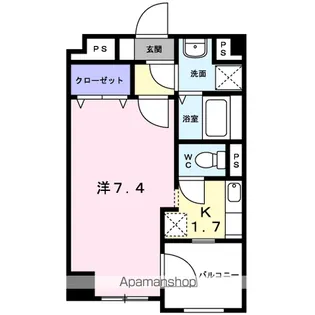 ウィルロード パビリオン【4階】の間取り