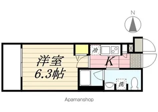 マーロ立石【3階】の間取り