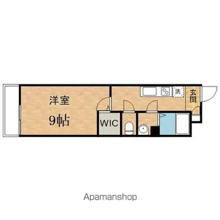 ヴィラ南大沢【1階】の間取り