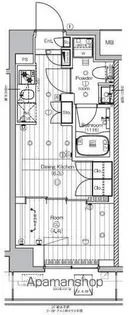 PREMIUM CUBE 王子神谷【4階】の間取り