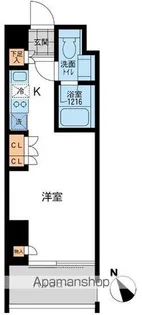 アーデン五反田【7階】の間取り