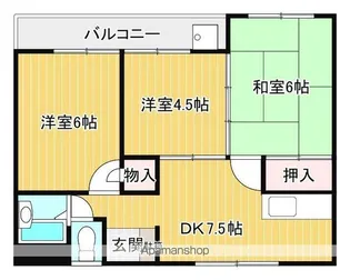 ガーデン・ビラ・マツオカ【2階】の間取り