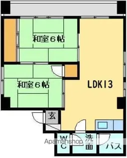 三翠ビル【4階】の間取り