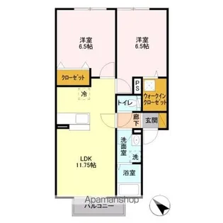 アミュナータ【1階】の間取り