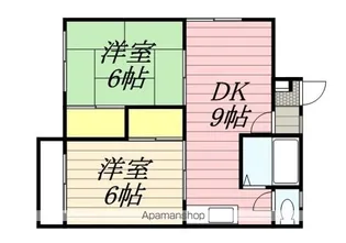 ホワイトハイツD【32F号室】の間取り