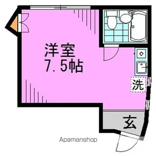 佐々木ビル【4階】の間取り